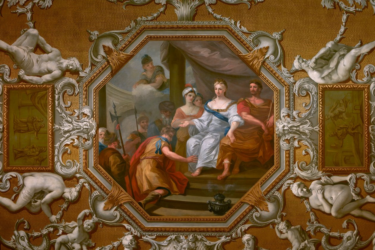 Taket i Kongens Galleri av William Kent