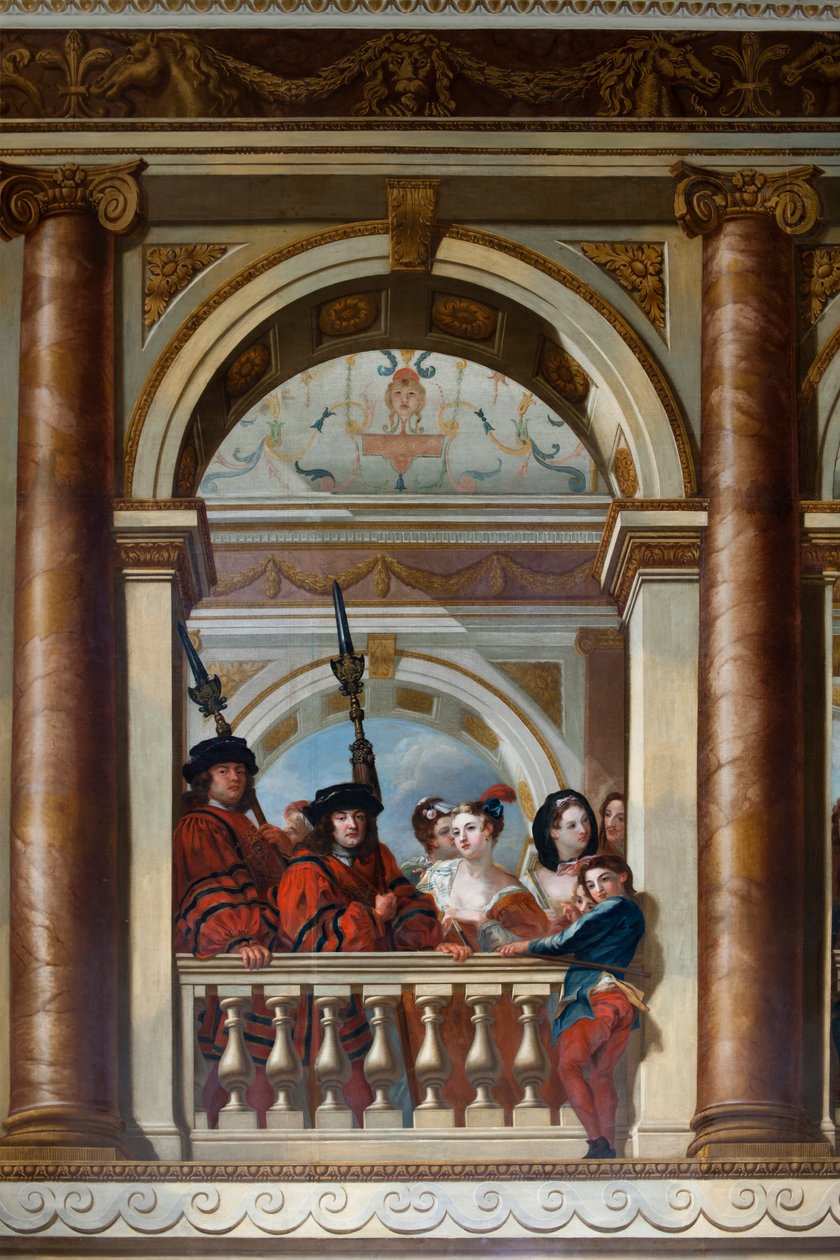The King's Staircase, Kensington Palace, London av William Kent