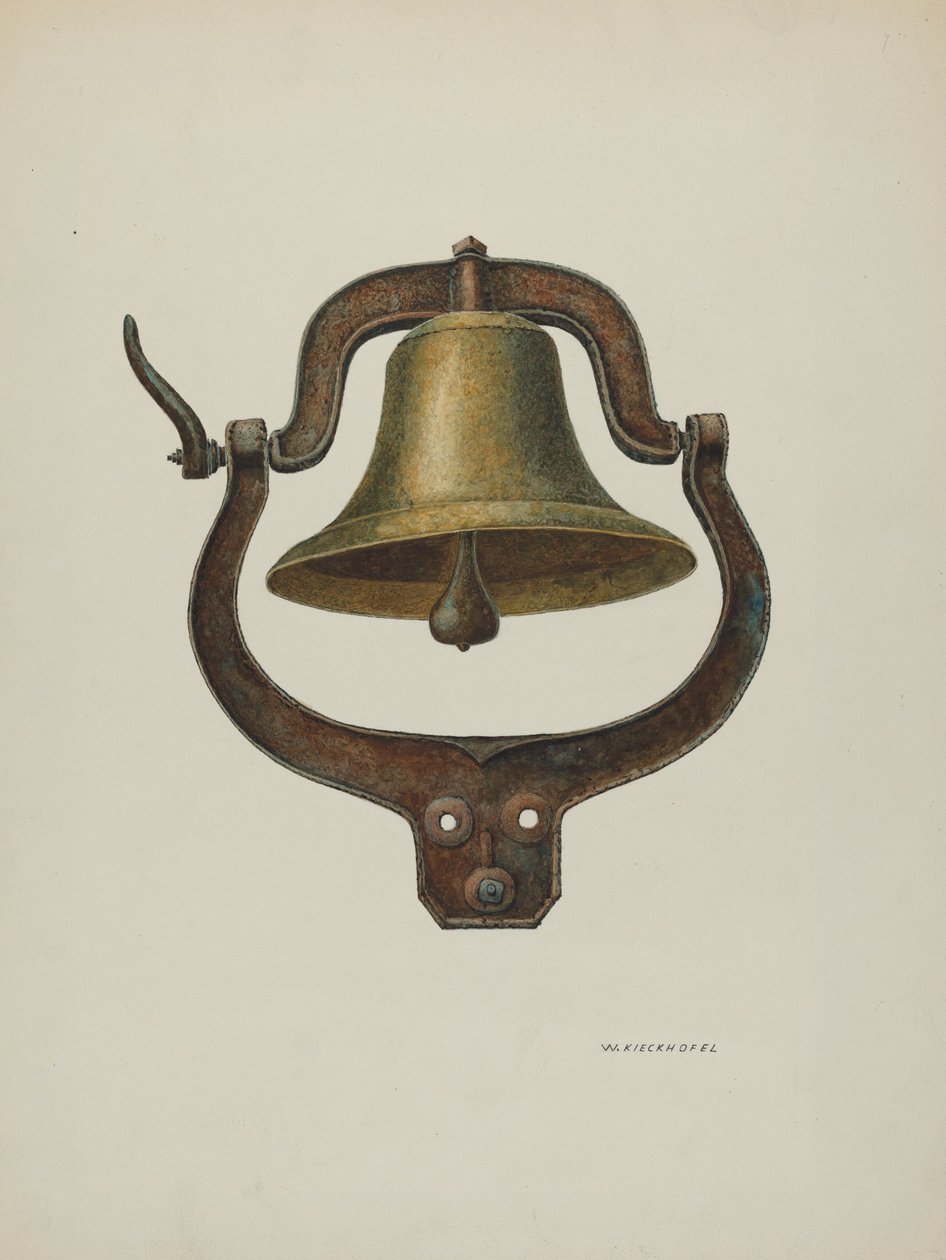 Middagsklokke, 1940. av William Kieckhofel