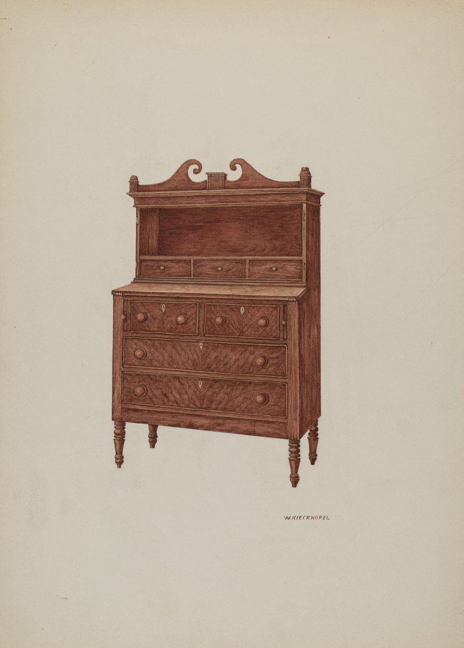 Cabinetsekretær, 19351942. av William Kieckhofel