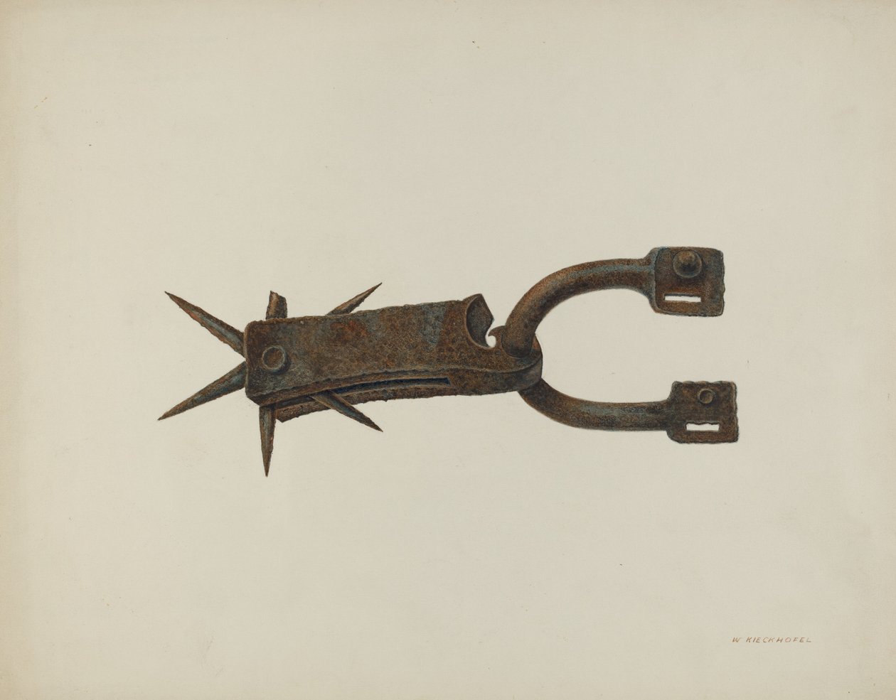 Spur, c. 1940. av William Kieckhofel