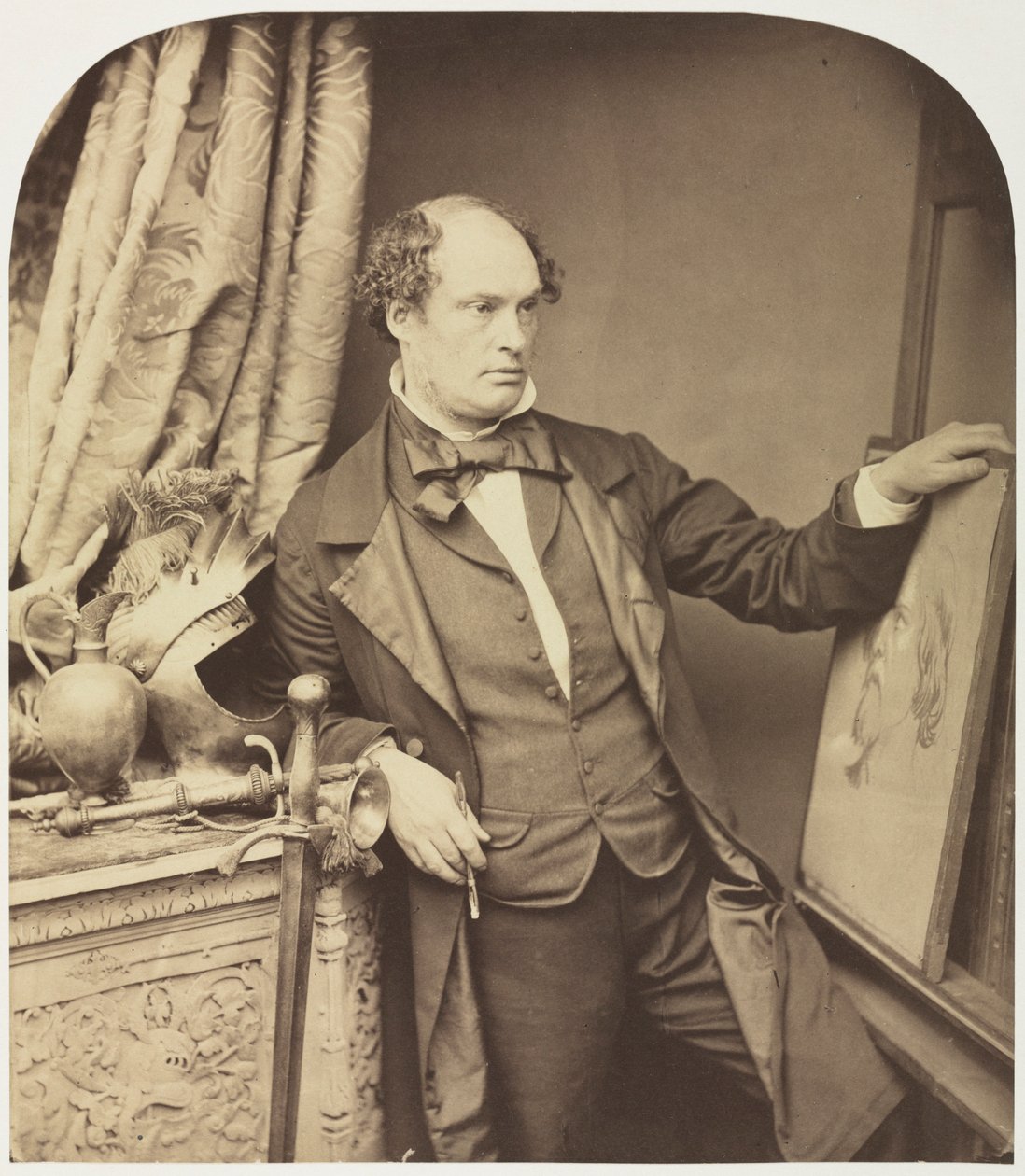 Daniel Maclise 1806-1870, 1857. av William Lake Price