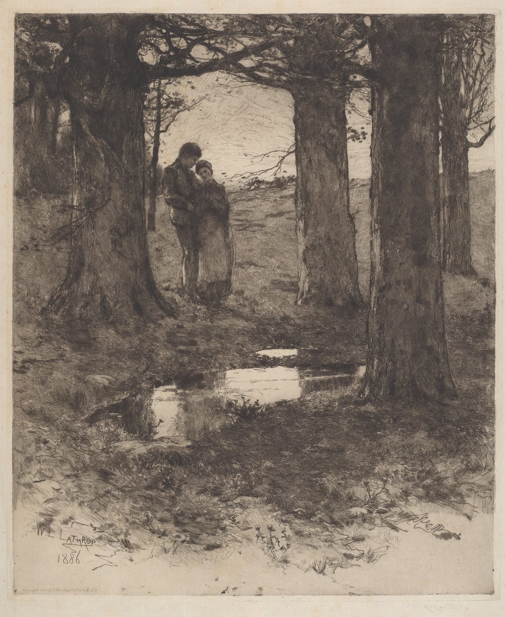 En kveldstur av William Langson Lathrop