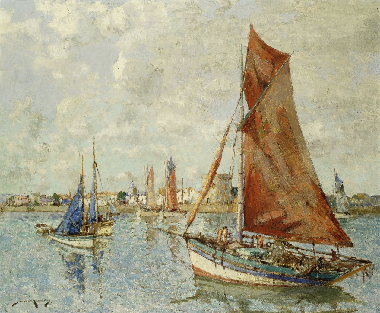 Fiskebåt, La Rochelle av William Lee Hankey