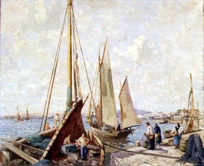 Le Touquet havn av William Lee Hankey