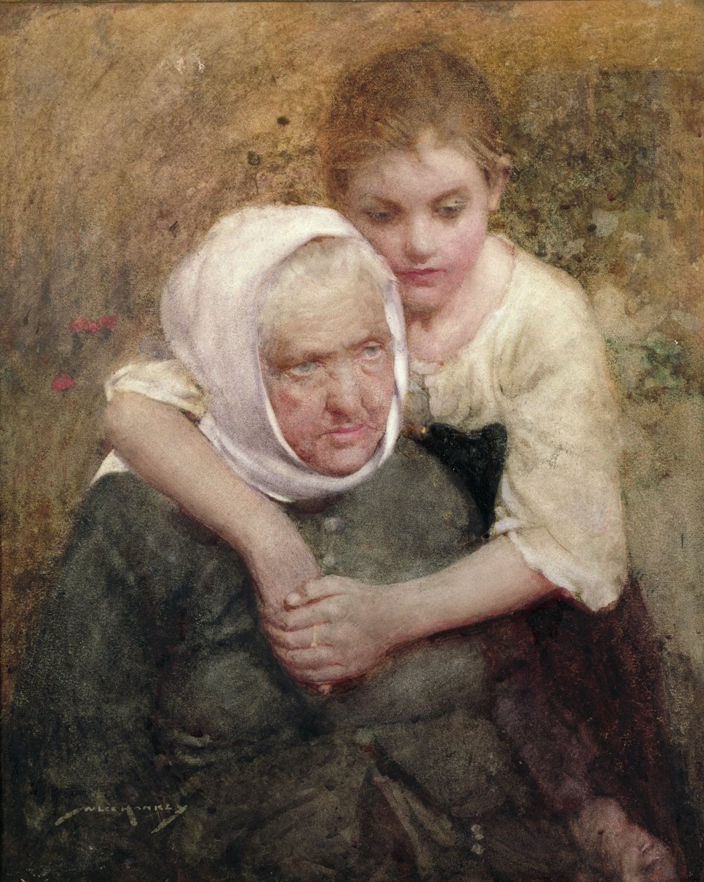 Minner (akvarell på papir) av William Lee Hankey