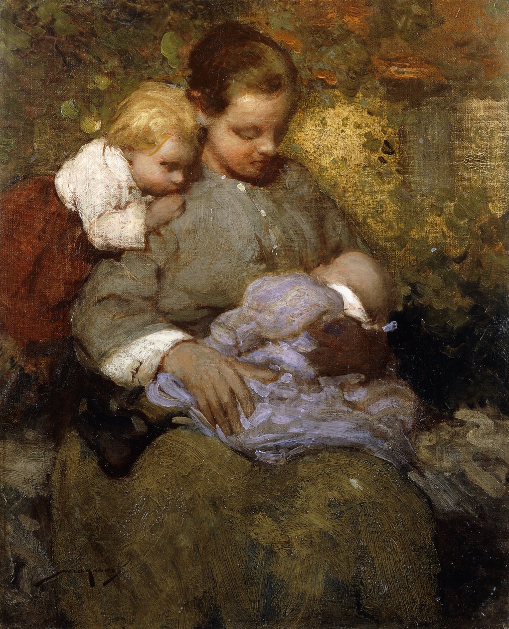 Mor og barn av William Lee Hankey