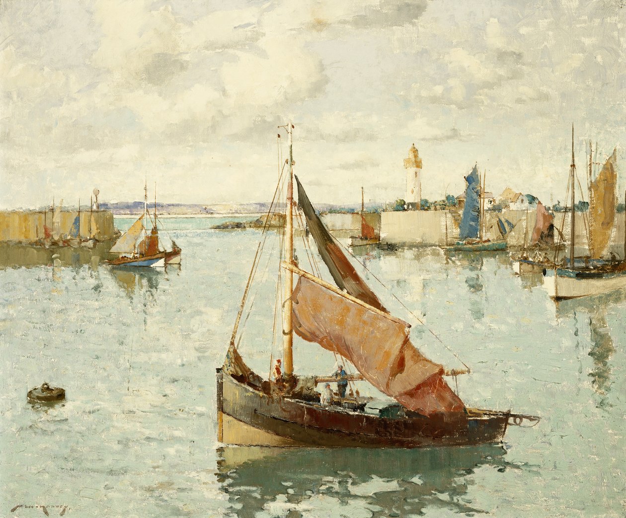 Nær munningen av Seinen av William Lee Hankey