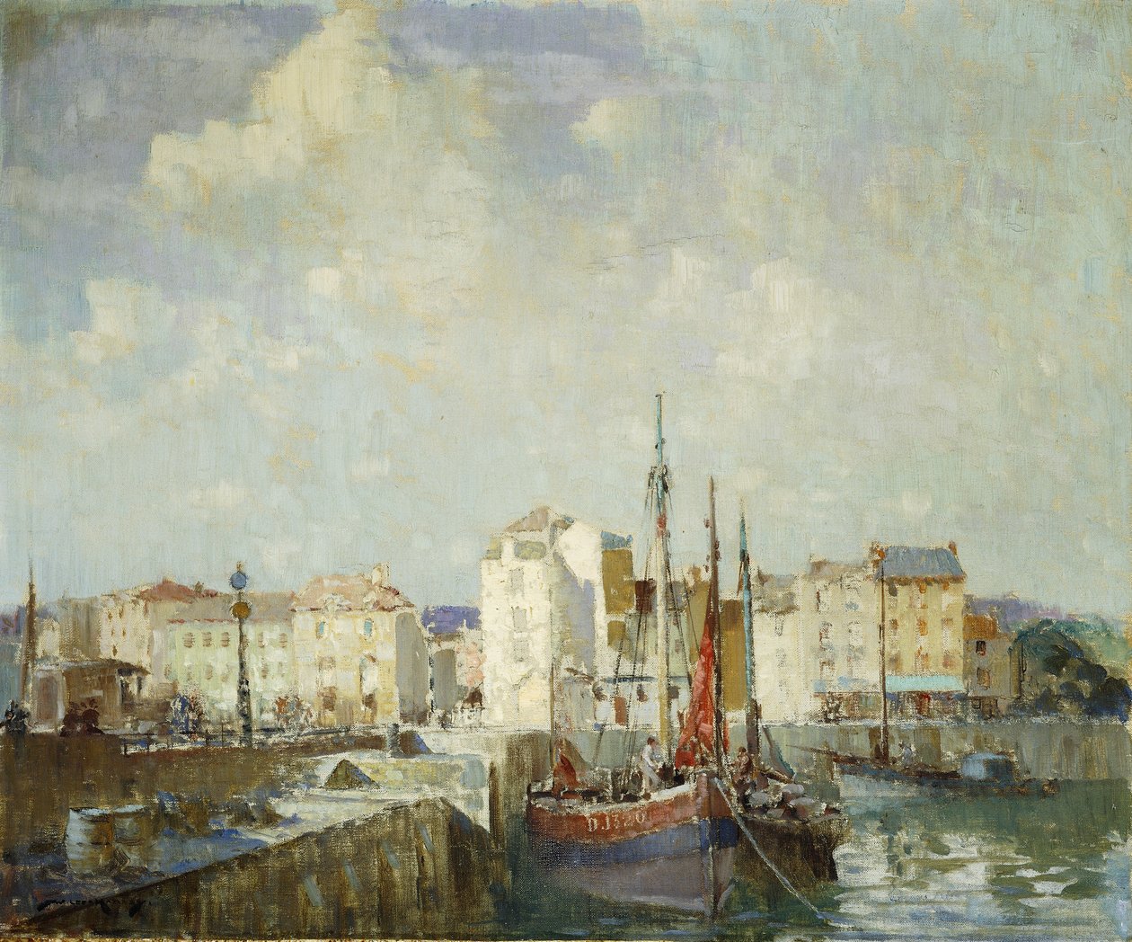 Den indre havn, Dieppe av William Lee Hankey