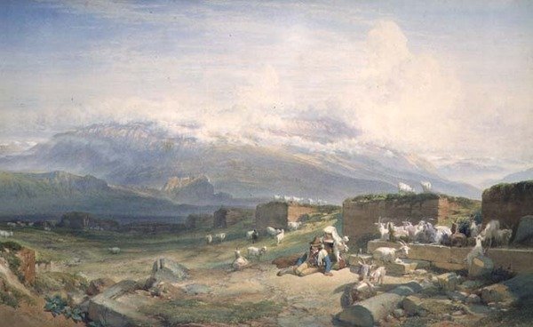 Den romerske kampanjen av William Leighton Leitch