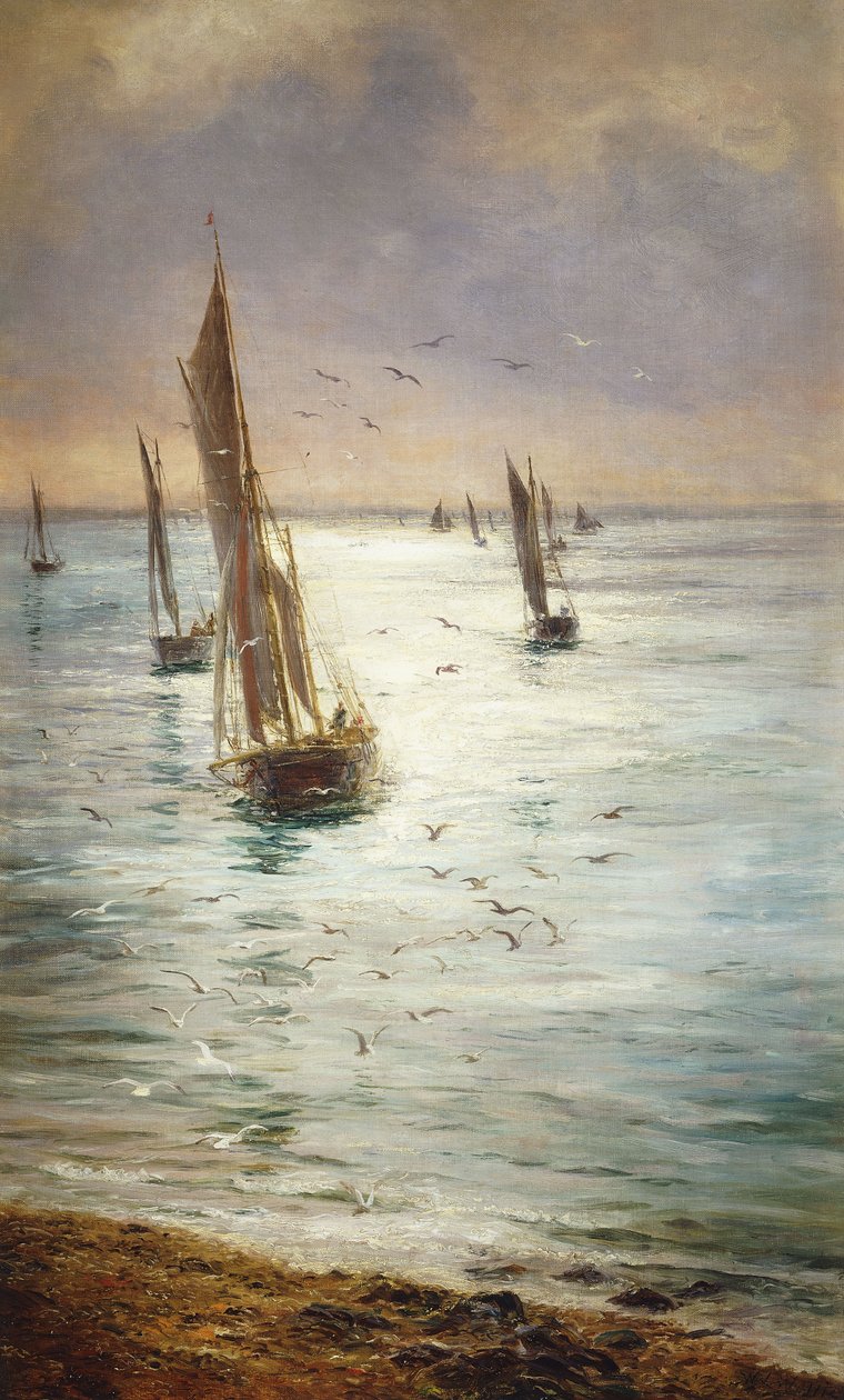 Hjemover, av William Lionel Wyllie