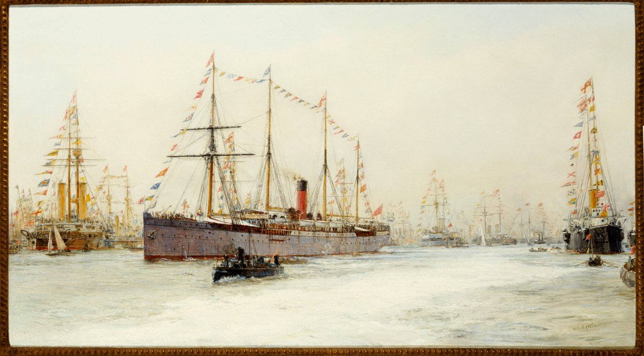 The Diamond Jubilee Review of 1897 av William Lionel Wyllie