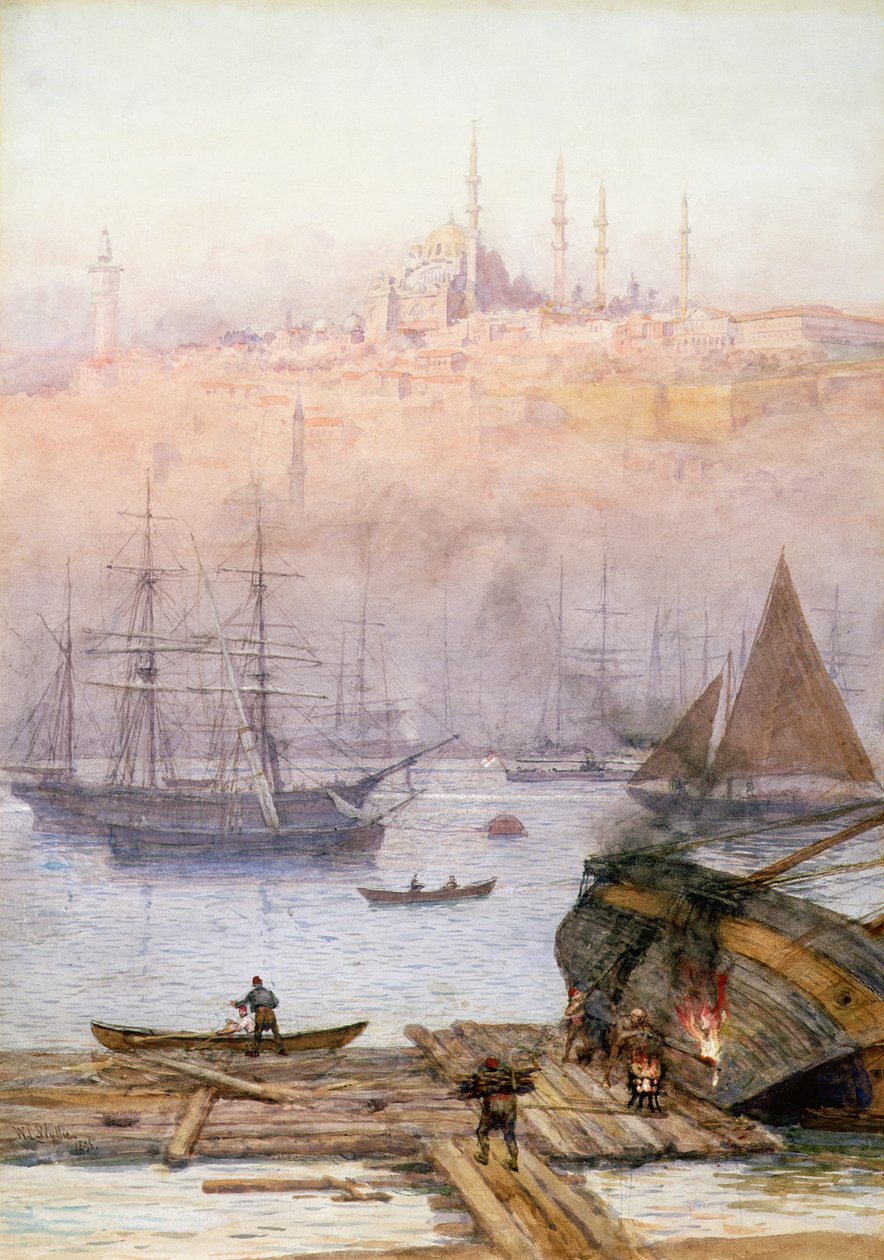 Det gylne horn, 1896 av William Lionel Wyllie