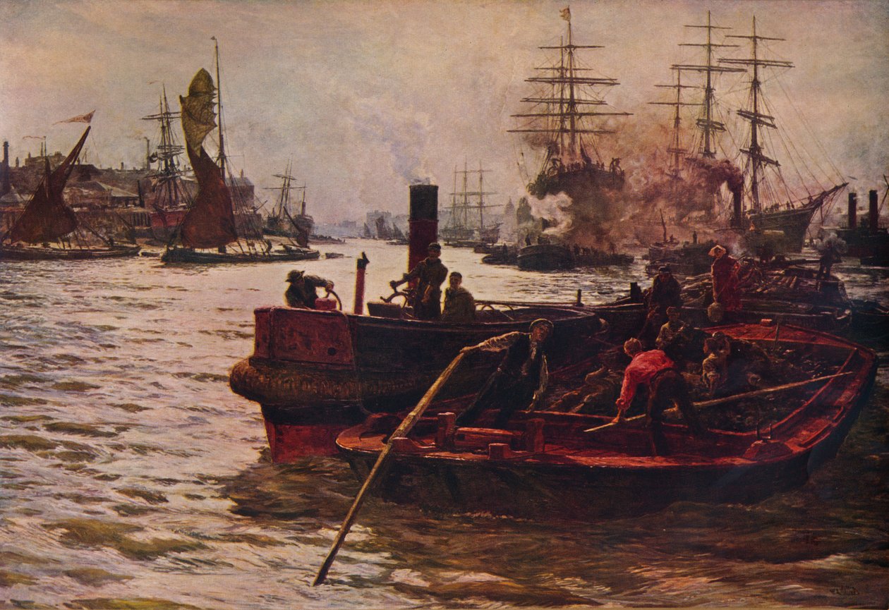 Slit, glitter, glimt og rikdom, 1883 1935 av William Lionel Wyllie