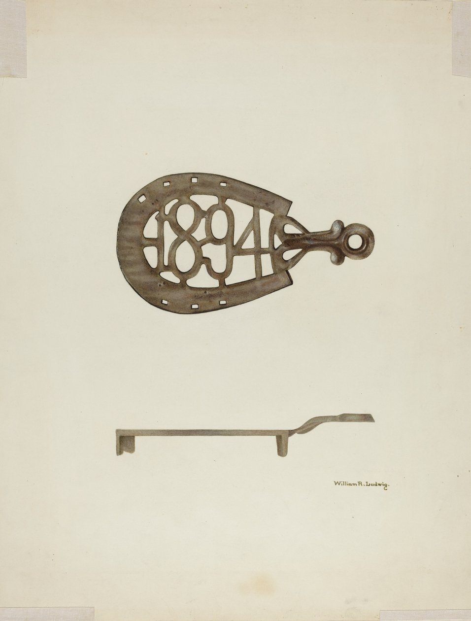 Trivet, c. 1939. av William Ludwig