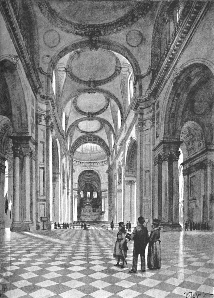 St. Pauls katedral, 1891 av William Luker