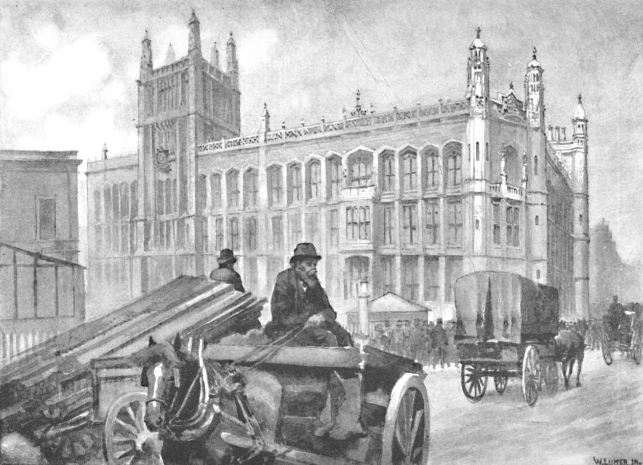 Record Office, Fetter Lane, 1891 av William Luker