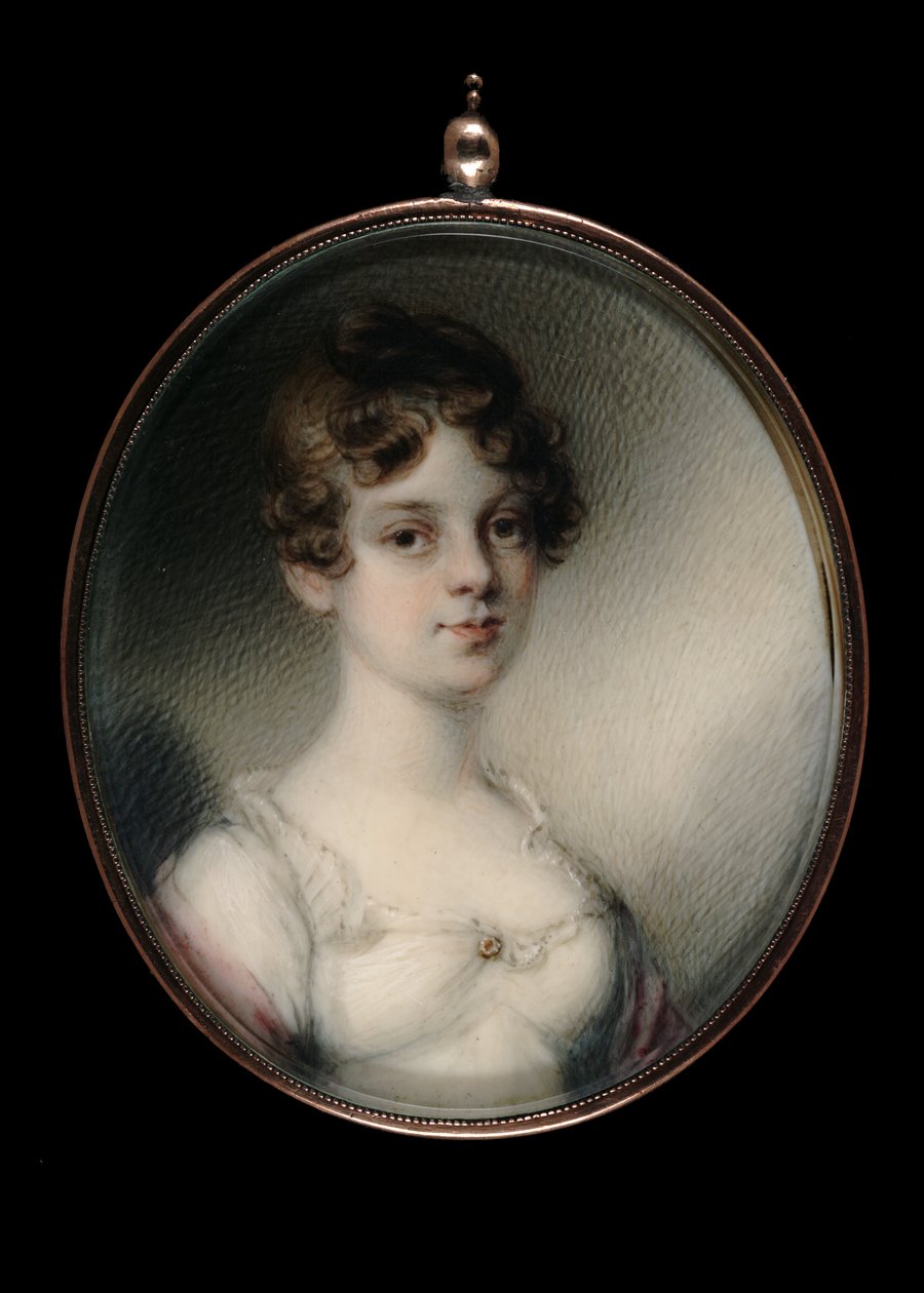 Portrett av en dame, 1810. av William M. S. Doyle