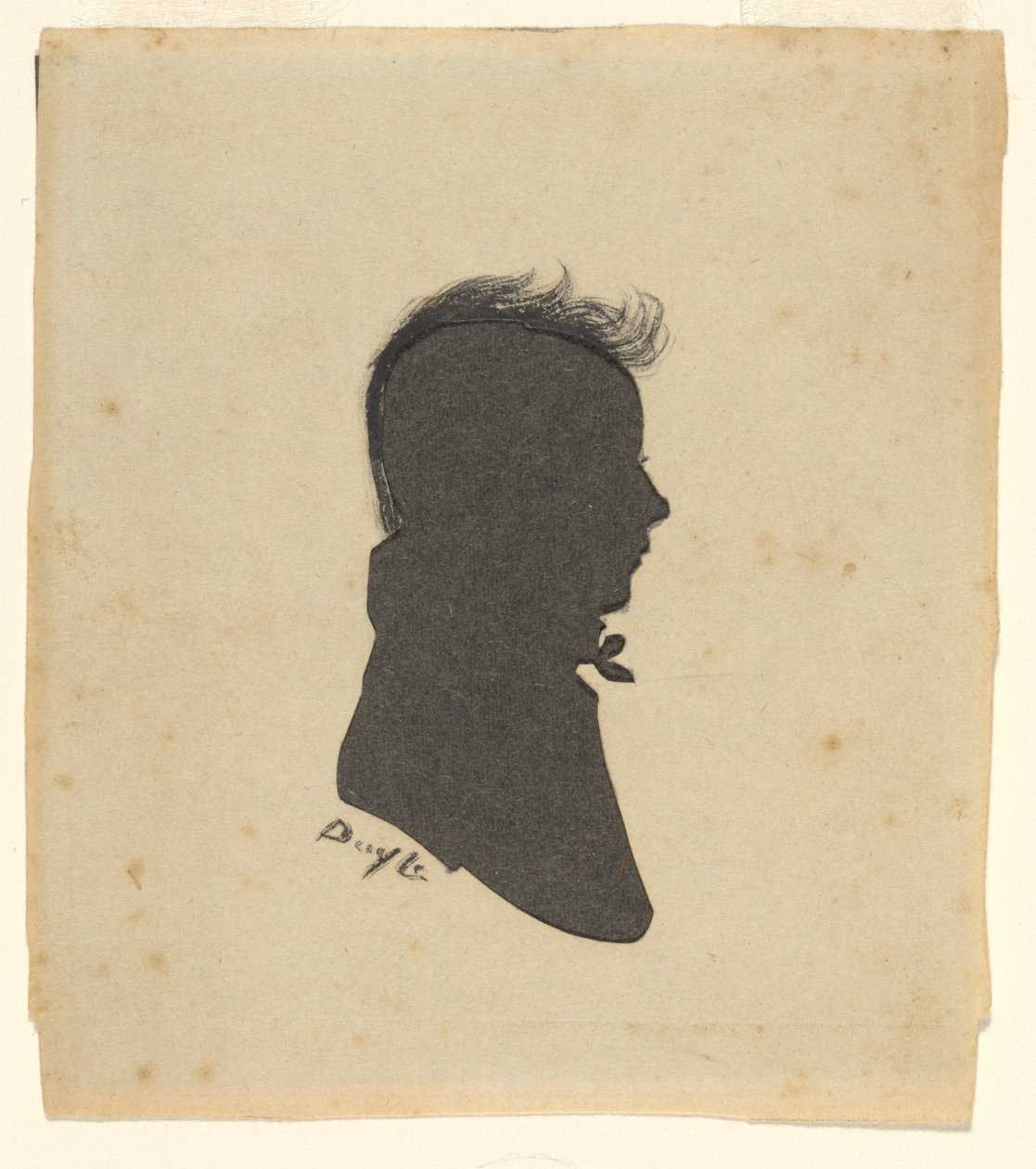 Silhuett av William M. S. Doyle