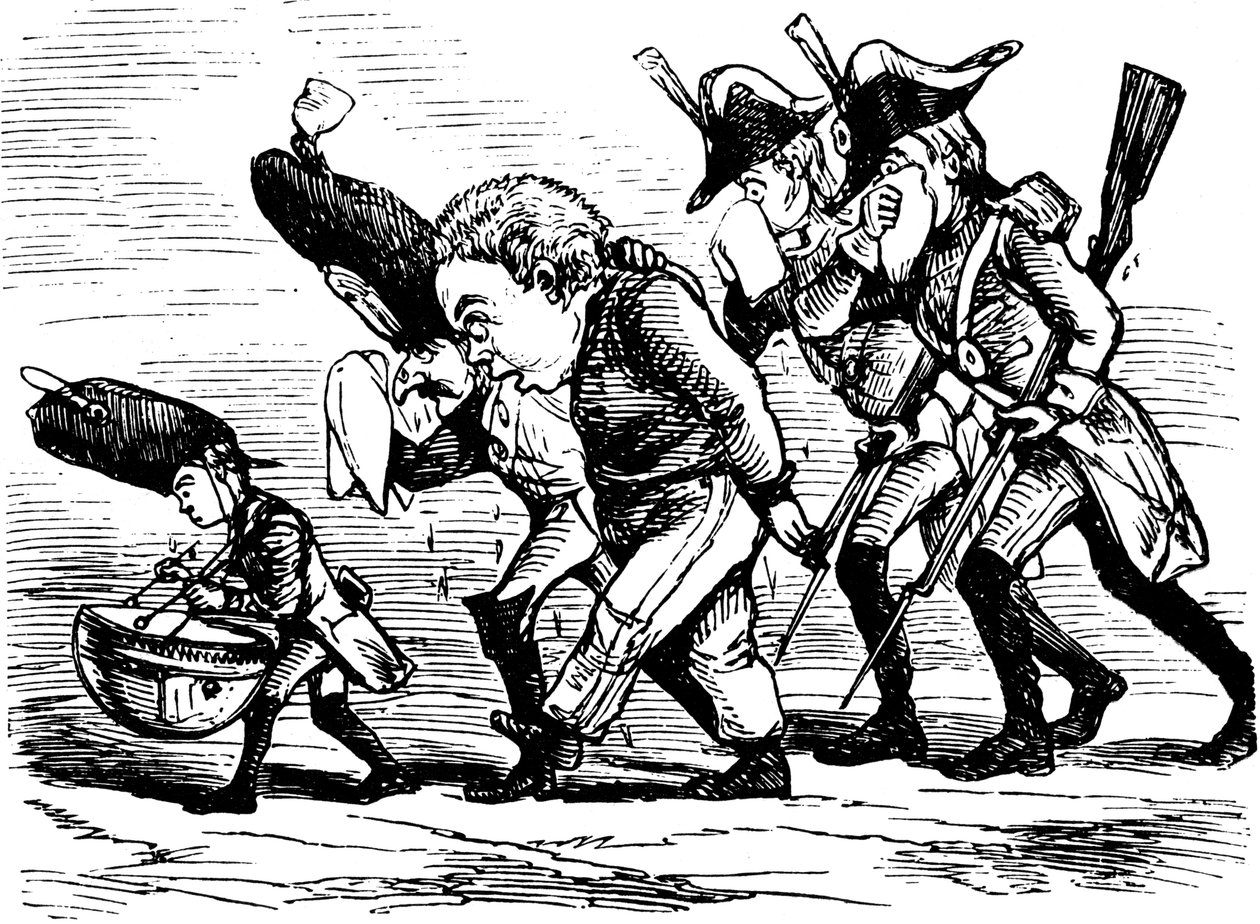 Illustrasjon fra boken The Rose and The Ring, av William Thackeray, 1855. av William Makepeace Thackeray