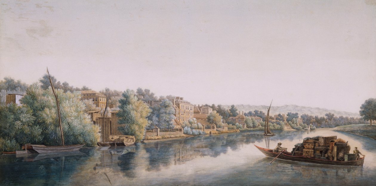 Themsen i Richmond, 1770-1780 av William Marlow