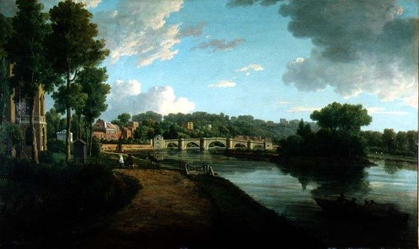 Themsen i Richmond, Surrey av William Marlow