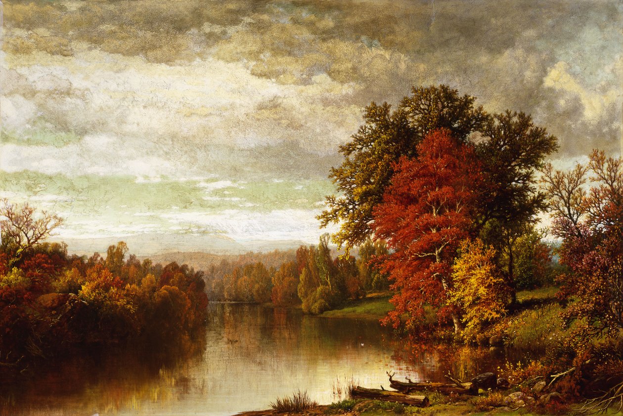 høstens farger, av William Mason Brown