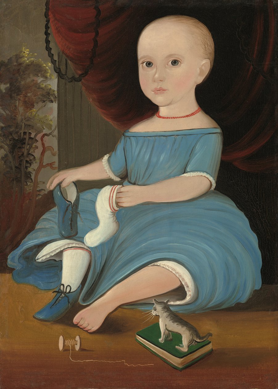 Baby i blått av William Matthew Prior