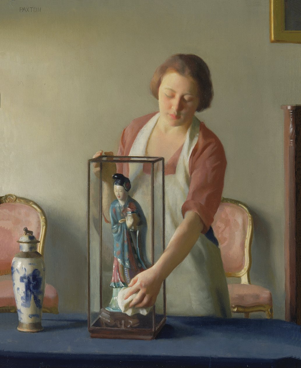 Figuren, 1921. av William McGregor Paxton