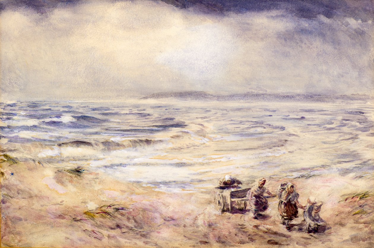 A Wet Day, ca. 1876 (akvarell) av William McTaggart