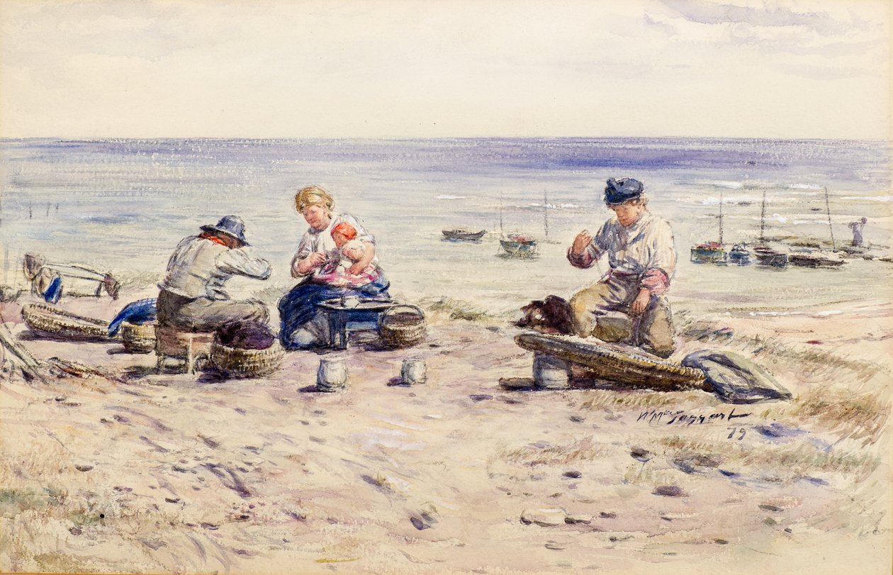 Baiting the Lines av William McTaggart