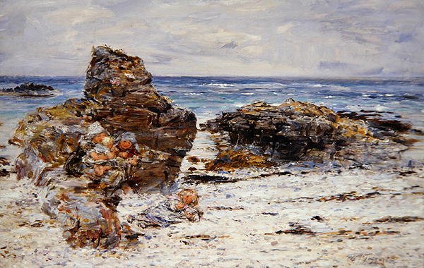 Cauldron Rocks (olje på lerret) av William McTaggart