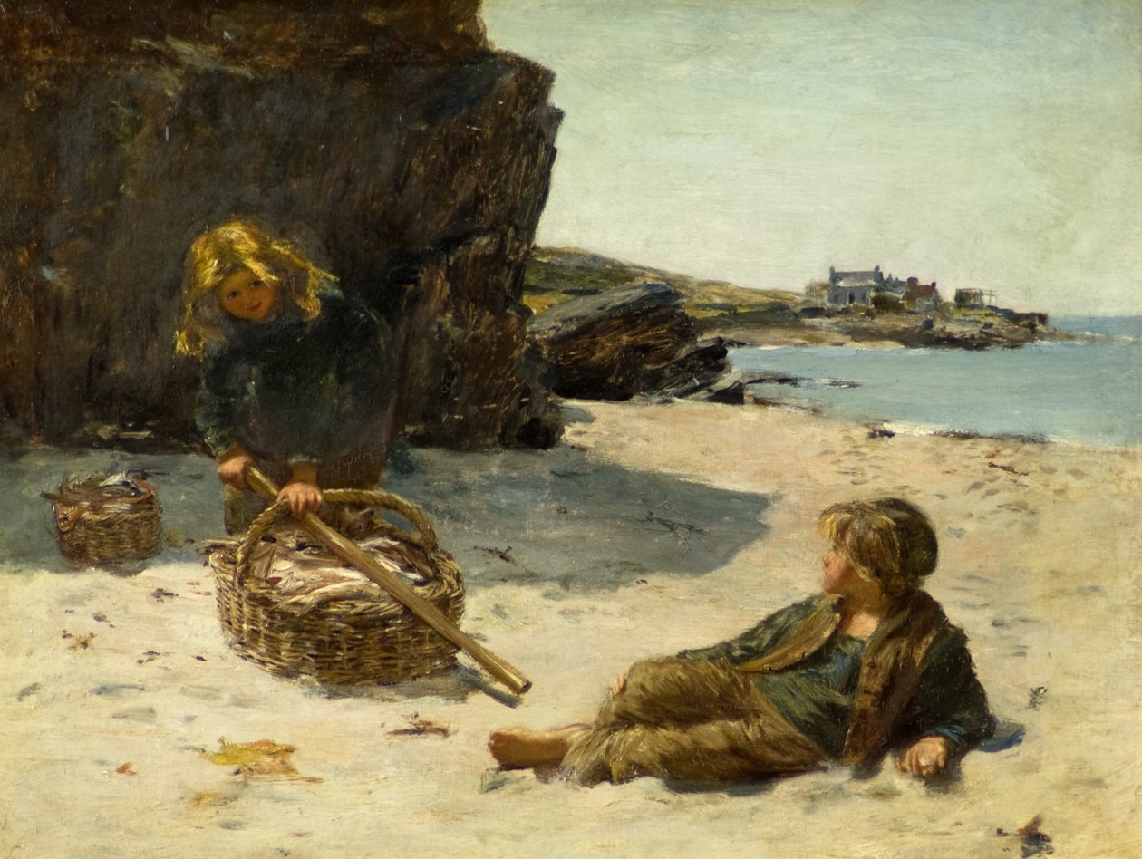 På den hvite sanden av William McTaggart