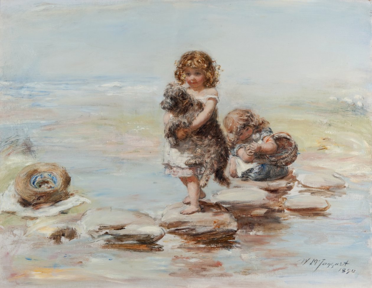 Byggestener av William McTaggart