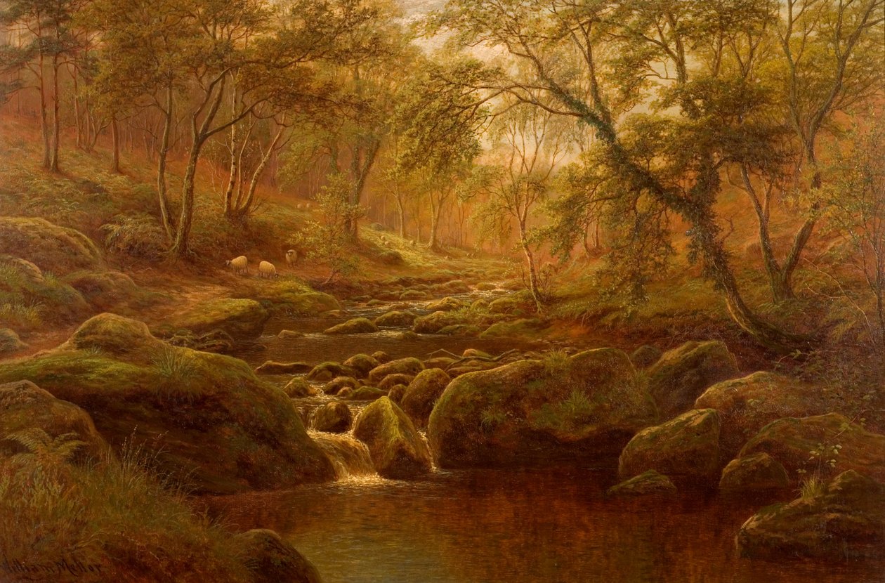 Oak Beck, Harrogate av William Mellor