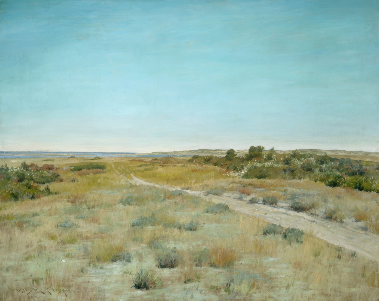 Første berøring av høsten av William Merritt Chase