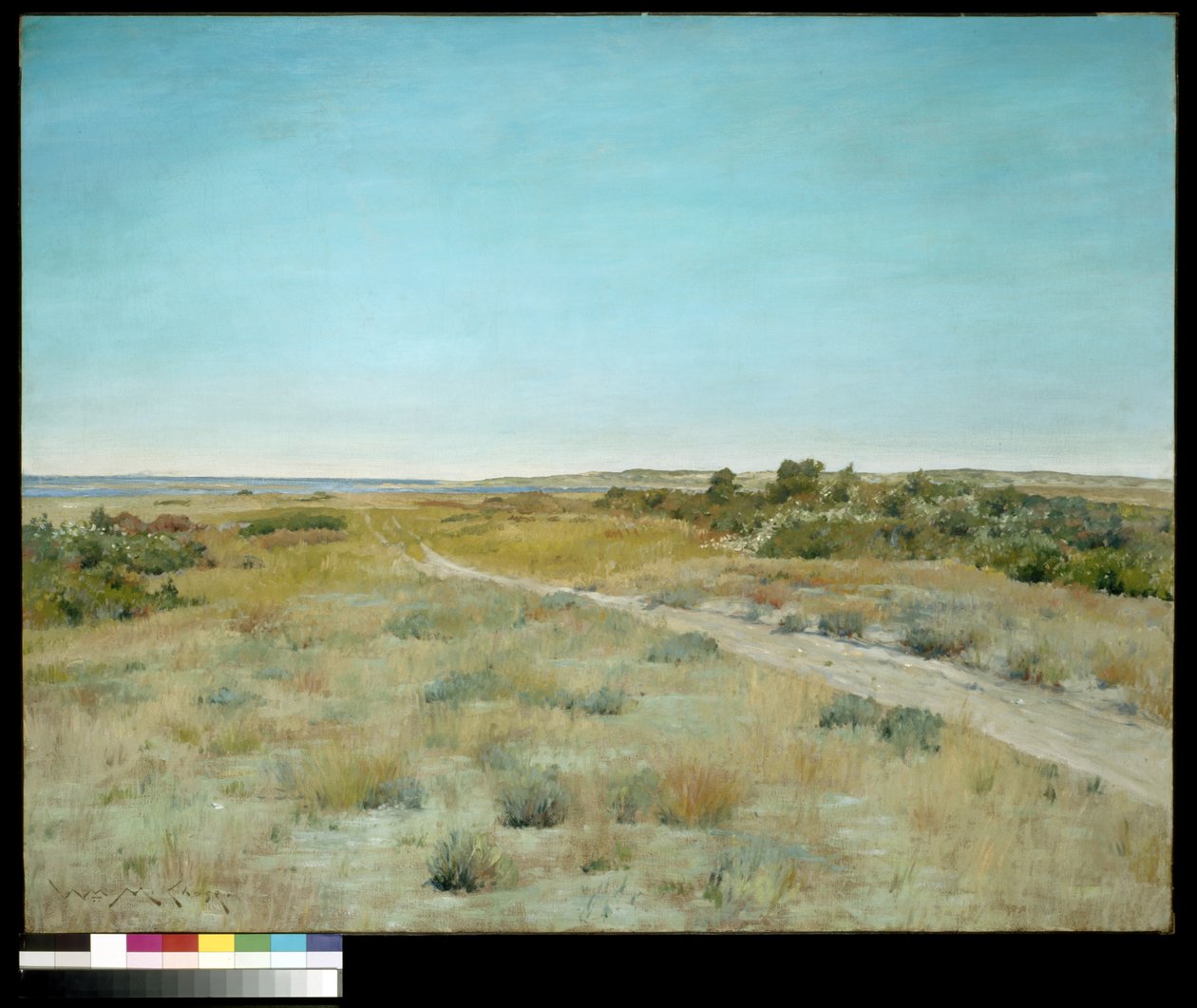 First Touch Of Autumn (olje på lerret) av William Merritt Chase