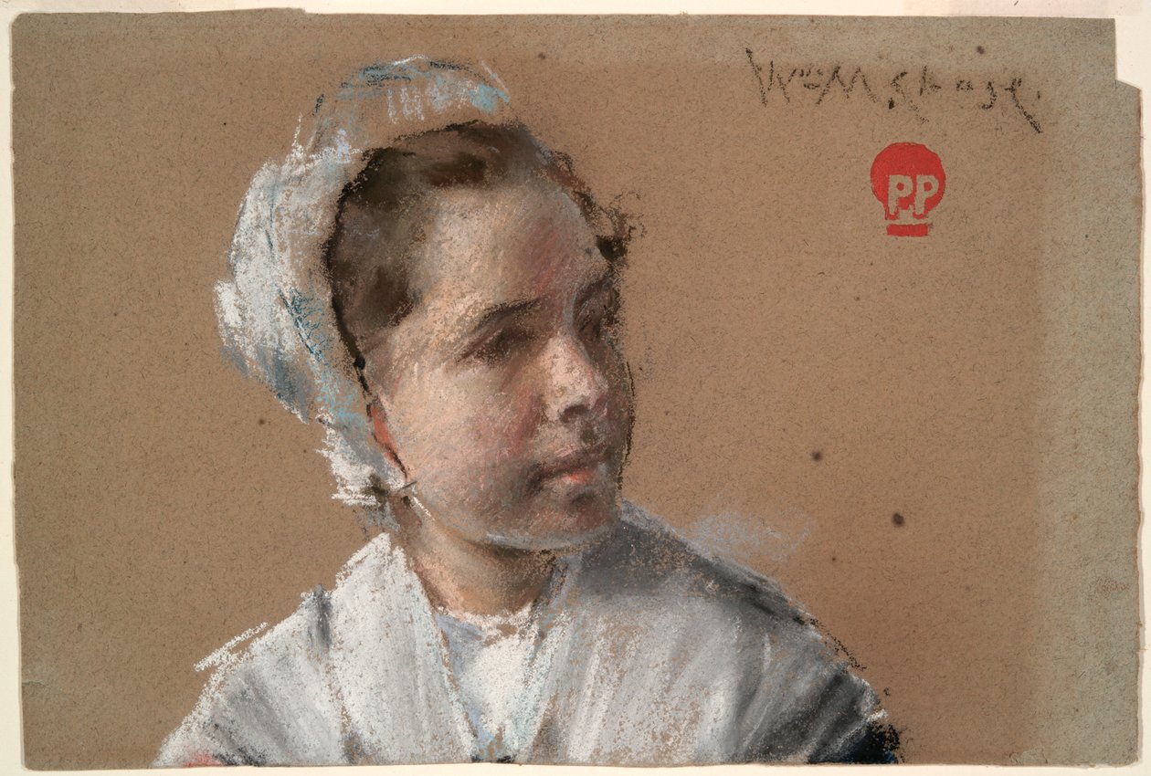 Leder av en ung jente av William Merritt Chase