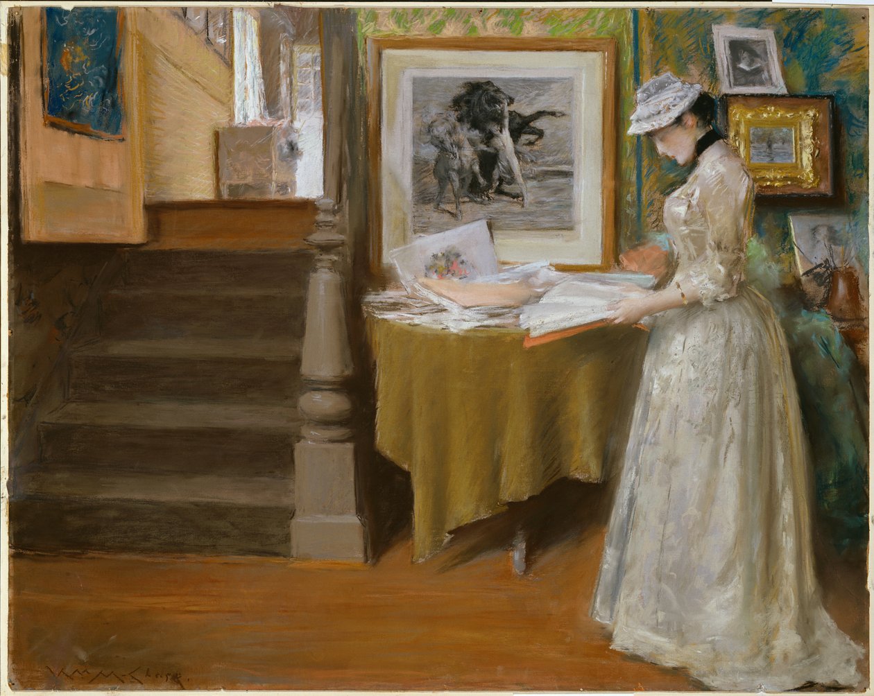 I atelieret av William Merritt Chase