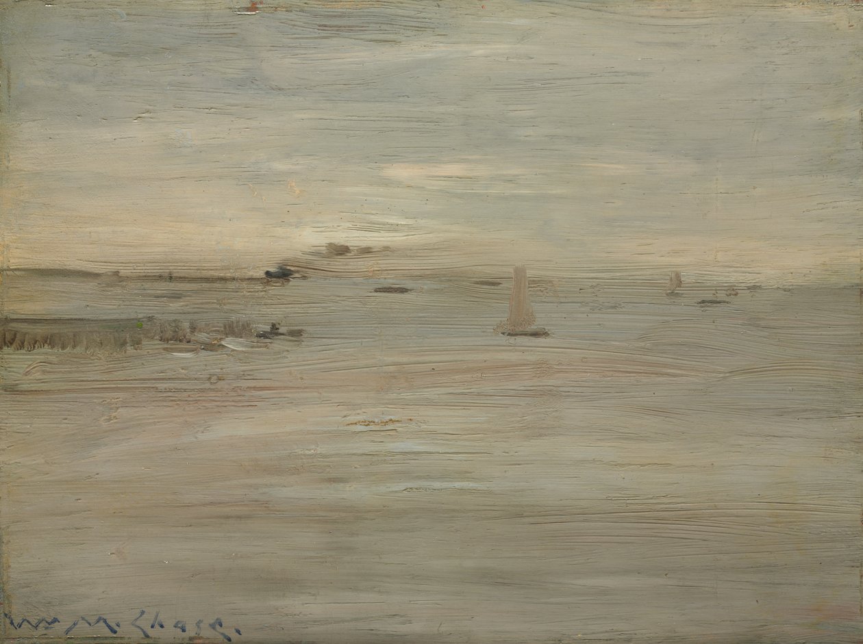 Marinemaleri av William Merritt Chase