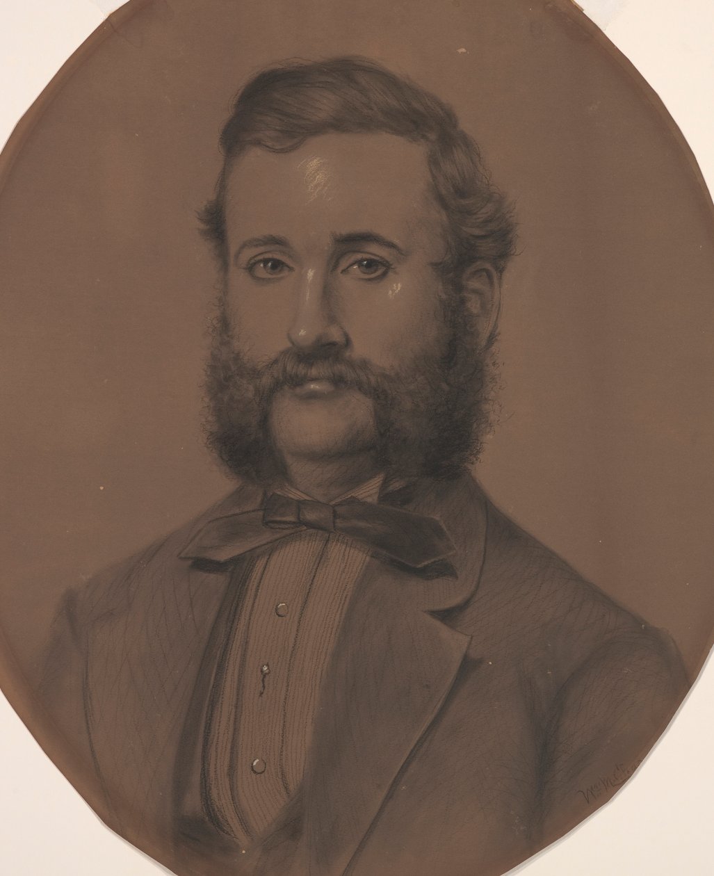 Portrett av kaptein Wallace Foster av William Merritt Chase