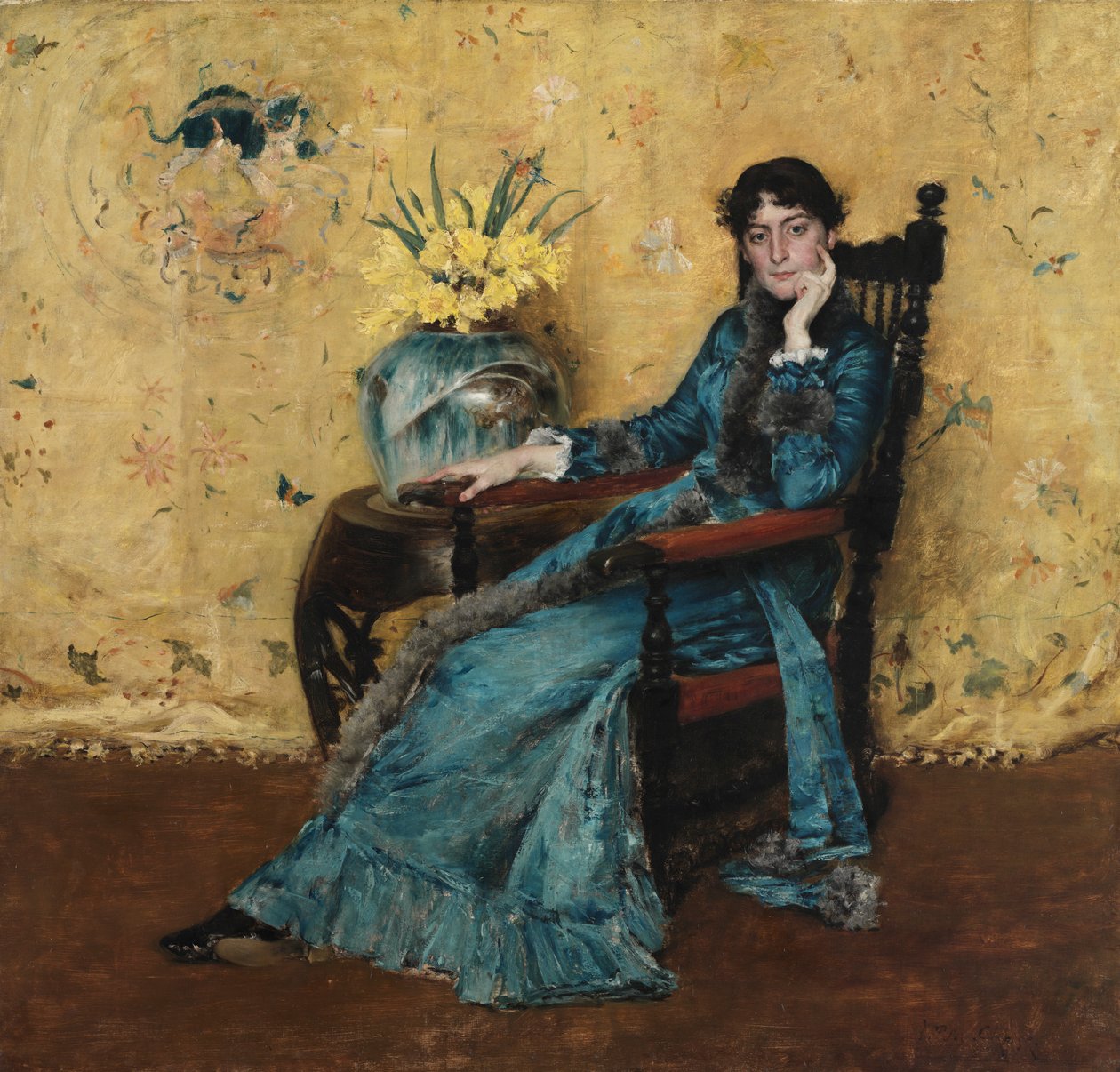 Portrett av Dora Wheeler av William Merritt Chase