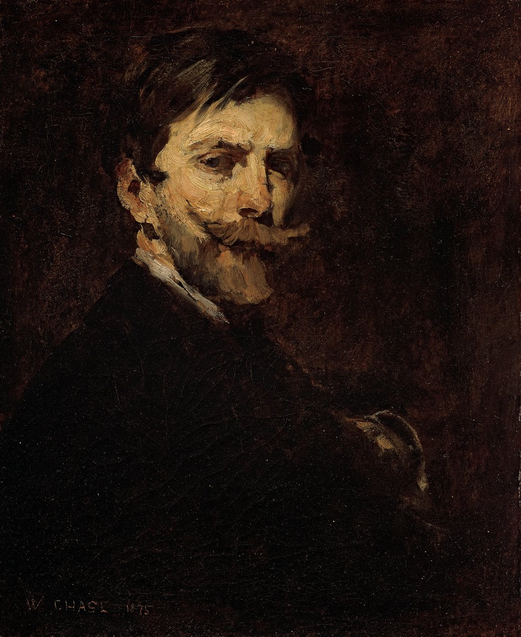 Selvportrett av William Merritt Chase