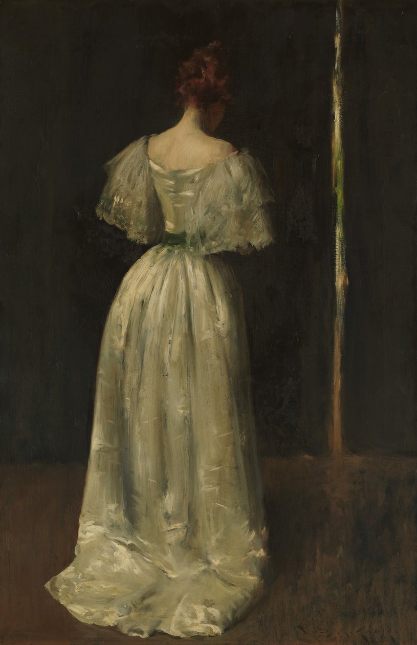 Dame fra det syttende århundre, ca. 1895. av William Merritt Chase