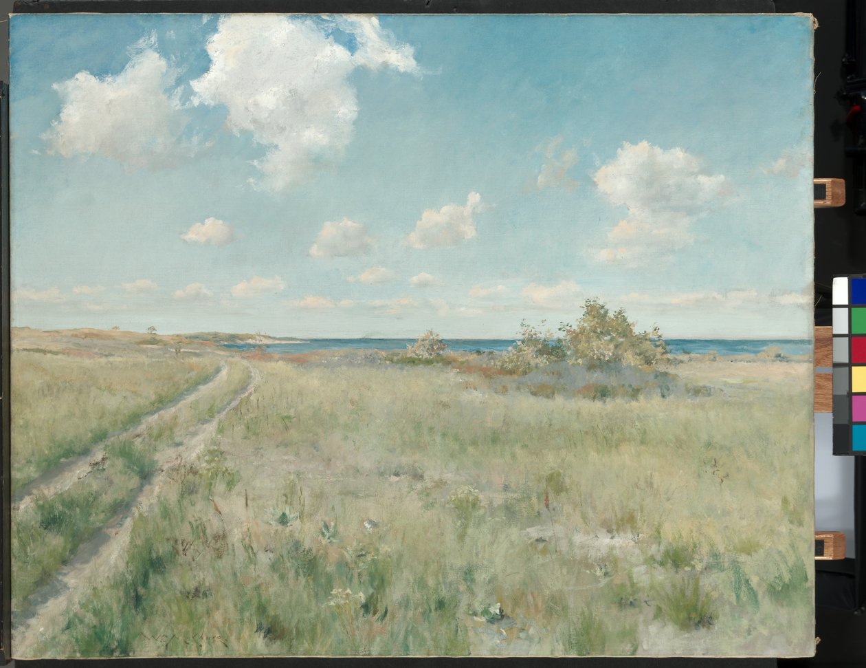 Den gamle veien til havet, ca. 1893 av William Merritt Chase