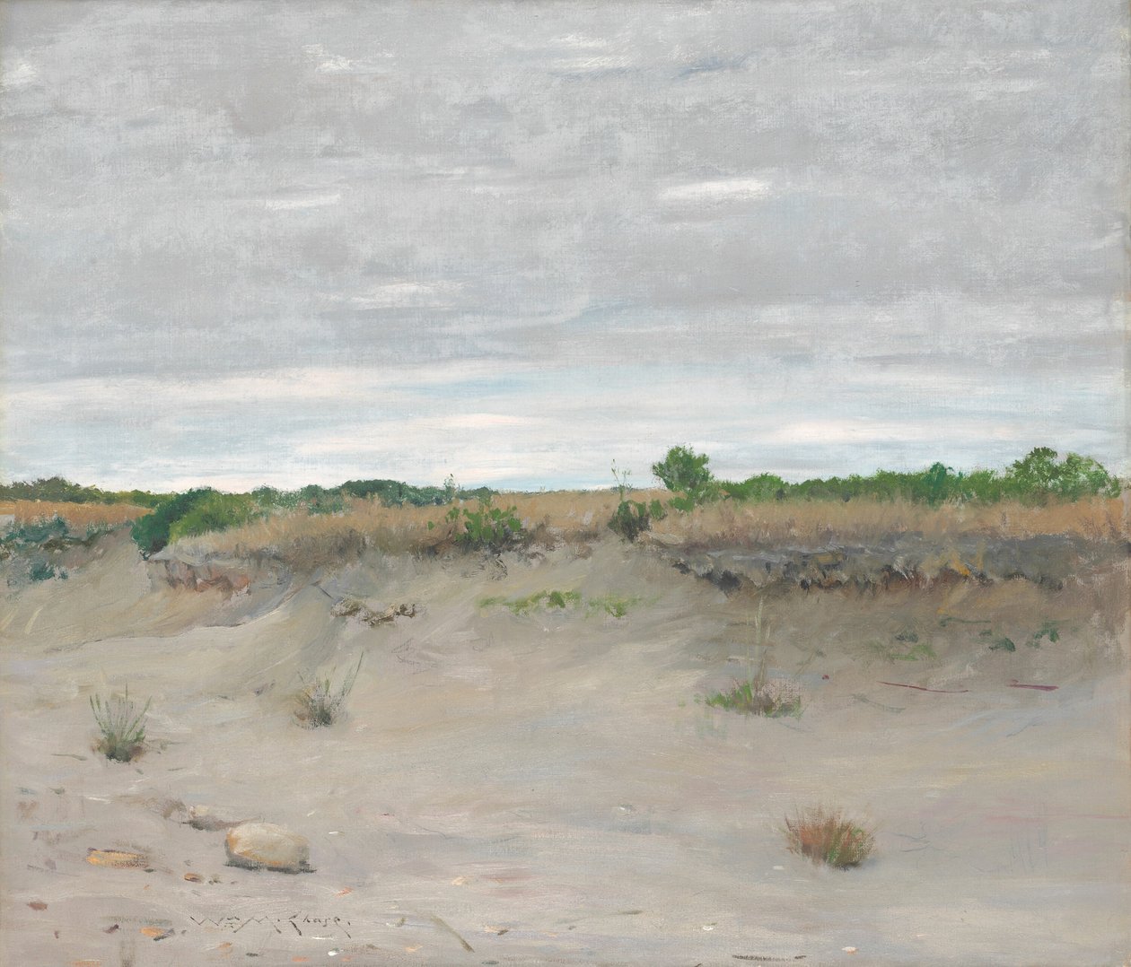 Vindblåste sand av William Merritt Chase