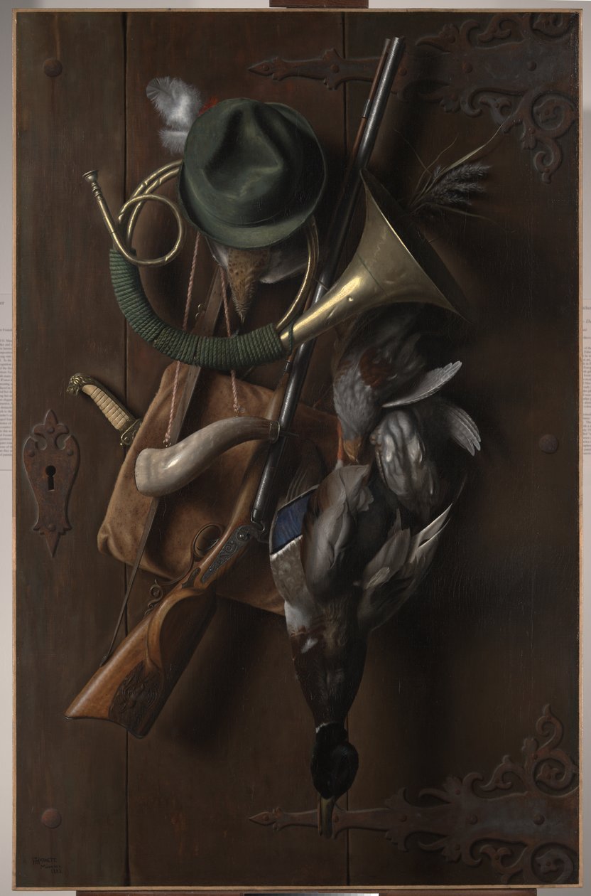 Etter jakten, 1883 av William Michael Harnett