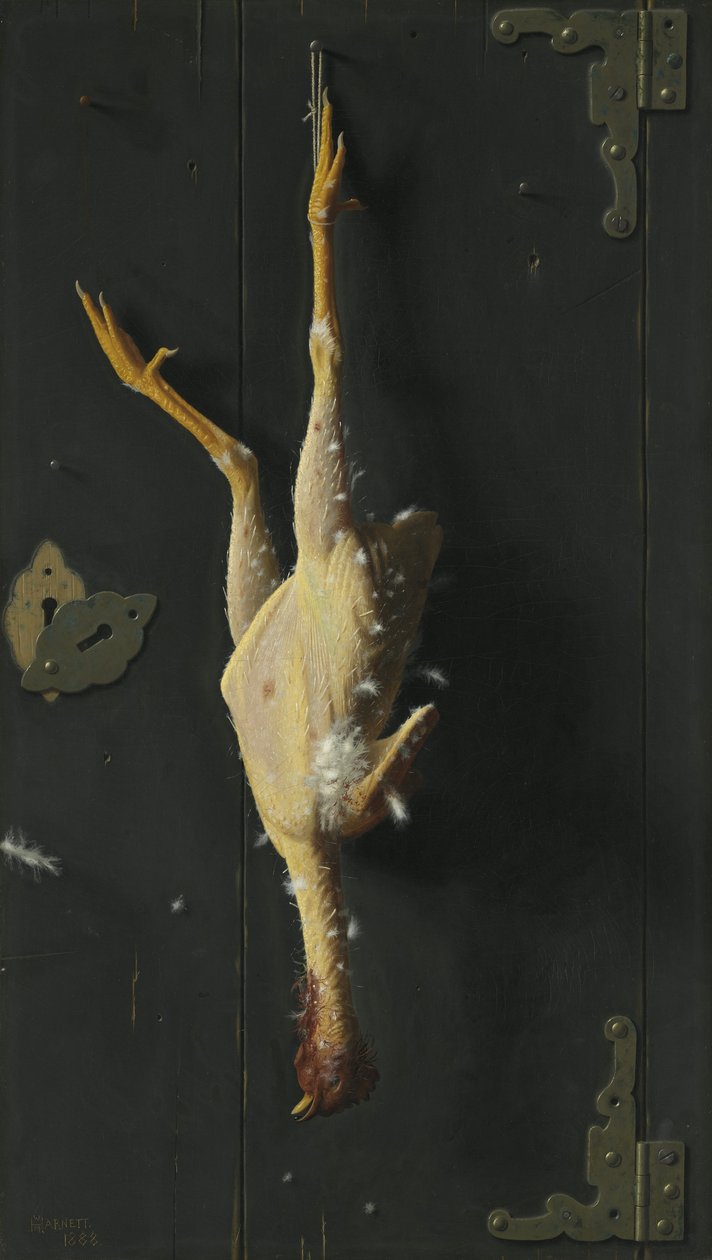 Til søndagens middag, 1888 av William Michael Harnett