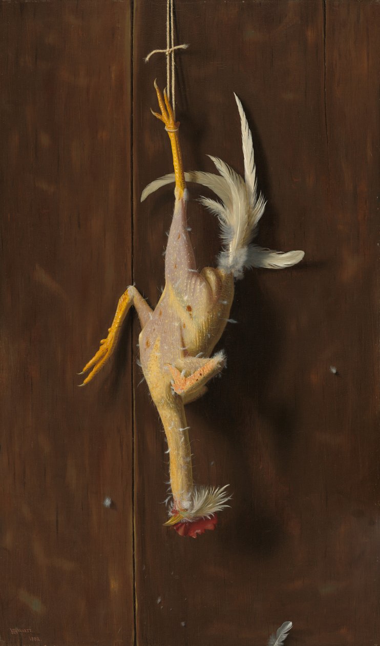 Plukket rent, 1882. av William Michael Harnett