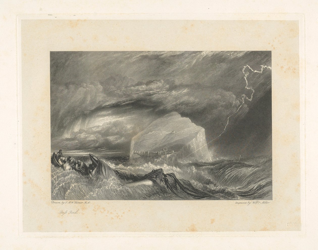 Bass Rock av William Miller